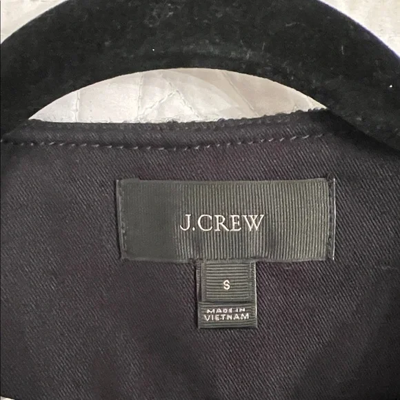 J. Crew Blazer Black Wool Pea Coat - Picture 4 of 5